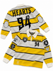 Shattered Hearts Shirt - Knitted Rugby - Yellow
