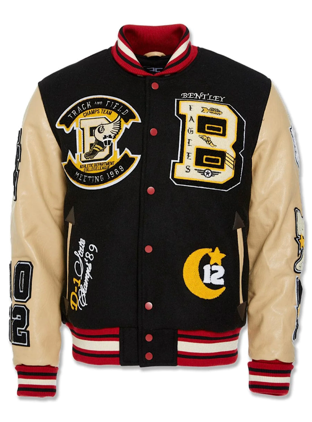 Vengeance78 Jacket - Bengals Varsity - Black And Orange - 426