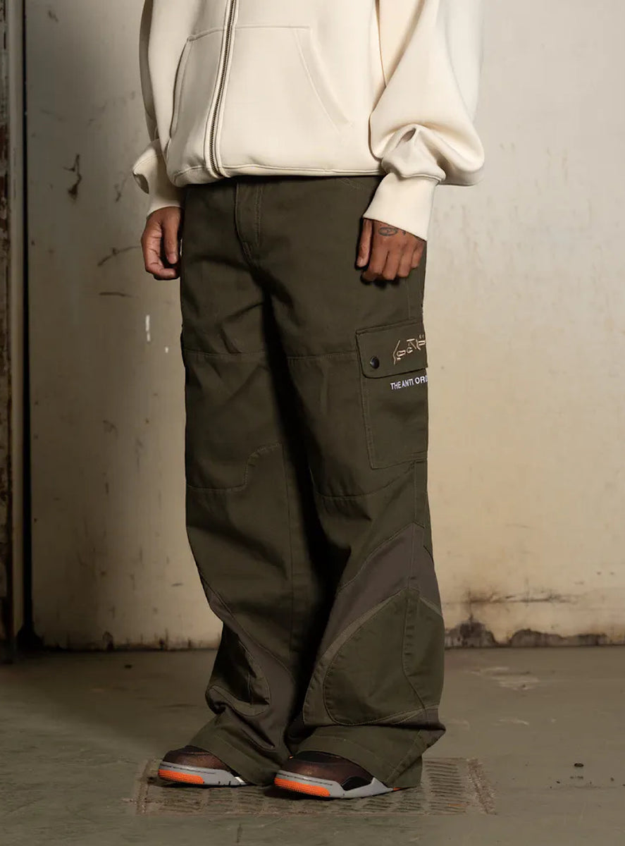 Loiter Pants - Anti Flow Cargo - Khaki Green - LTXAOFLOCARPT – Vengeance78