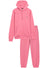 Lacoste Sweatsuit - Zip Up Solid Fleece - Pink-2r3 - SH9626