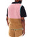 Original Fables Vest - Sherpa Anorak - Pink And Khaki - SV414