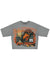 Roku Studio T-Shirt - Bandit Boxy Crew - Concrete - RK5481796