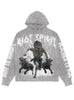 Roku Studio Hoodie - Riot Spirit Fleece - Washed Grey - RK5481747