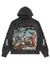 Roku Studio Hoodie - Vintage Charm Fleece - Washed Black - RK5481813