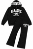 Jordan Craig Sweatsuit - Paradsie Collegiate - Black - 8809H