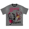 Wknd Riot T-Shirt - Monroe Forever - Grey Wash