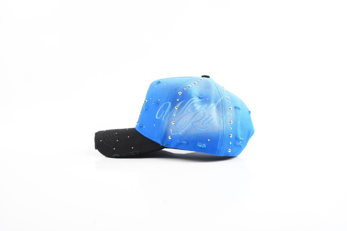 Wknd Riot Hat - True Blue Snapback - Blue – Vengeance78