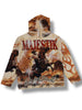 Majestik Hoodie - Ride With Soul Tapestry - Egg Shell - TH2507
