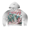 Syndicate Hoodie - 13 - White And Pink OS - SSH-2