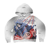 Syndicate Hoodie - 13 - Rare White And Blue - SSH-2