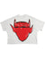 Billionaire Studios T-Shirt - Demon - White