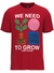 Point Blank T-Shirt - We Need To Grow - Red