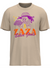 Point Blank T-Shirt - Zaza Baked Goods - Vintage Gold