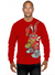 George V Sweatshirt - Blinged Out Bunny - Red - GV2607