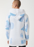 One In A Million Cardigan - Snow Islands - Blue - LS117