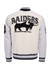 Jordan Craig Jacket - Raiders Varsity - Bone - 91624