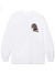 Anti Social Social Club Shirt - Long Sleeve Twisted Quickness - White