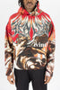 Rebel Minds Hoodie - Heaven Tapestry - Red - 152-337