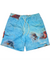 Dry Rot Shorts - Dried & Rotten Mesh - Blue - DR259