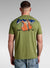 G-Star T-Shirt - Vest Back - Sage Green - D24423