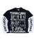 Sercari Long Sleeve Shirt - Black And White - 0918TC