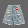 NME Shorts - Larry - Light Blue - 003