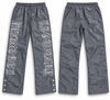 kindred nylon sweatpants - embroidery snap button /grey - KD 2576