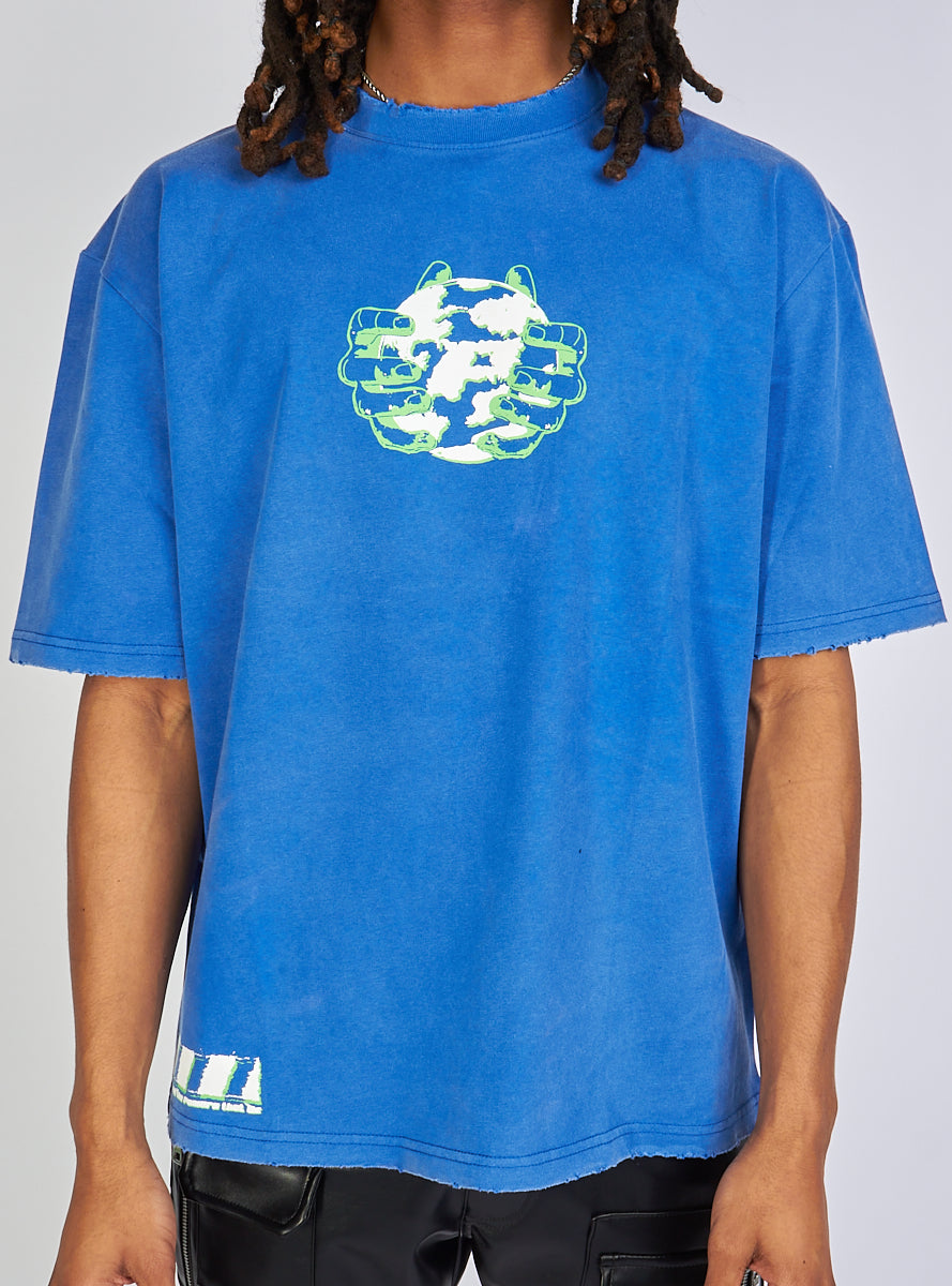 Politics T-Shirt - Blue - Robertson104 – Vengeance78