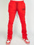 Politics Super Stacked Sweatpants - Red - Foster707