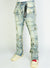 Politics Jeans - Worthy - Blue Wash - Stacked Frayed Cargo - 502