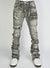 Politics Jeans - Marcel - Dark Grey Wash - Super Stacked Cargo - 514