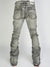 Politics Jeans - Marcel - Dark Grey Wash - Super Stacked Cargo - 514