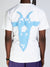 Retro Label T-Shirt - 1'S UNC TOE Goated SS  - White