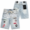 Kindred Shorts - KD Patch Denim Shorts - Blue - KD262S