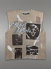 Rebel Minds Tank Top - Born From Dust S/LESS - Taupe - 610-11023