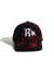 Reference Hat - Luxe - Black And Burgundy - REF395