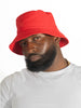 Makobi Adorni Nylon Bucket Hat in Red - M034
