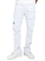 Makobi Track Pants - M1625 Sartoni Nylon Stacked - White
