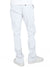 Makobi Track Pants - M1625 Sartoni Nylon Stacked - White