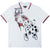 Makobi T-Shirt - M388 Verona Cheetah Polo - White