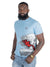 Makobi T-Shirt - M396 Verona Lion - Blue