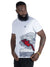 Makobi T-Shirt - M396 Verona Lion - White