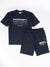 Lacoste Short Set - Stacked Logo - Blue-KXE - TH5529 51 KXE