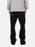 MNML Pants - Contrast Bootcut Sweats - Black - M2021