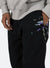 MNML Pants - Contrast Bootcut Sweats - Black - M2021