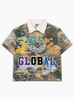 Majestik Polo T-Shirt - Born in Misery Quarter-Zip - Wood Camo - PH26840
