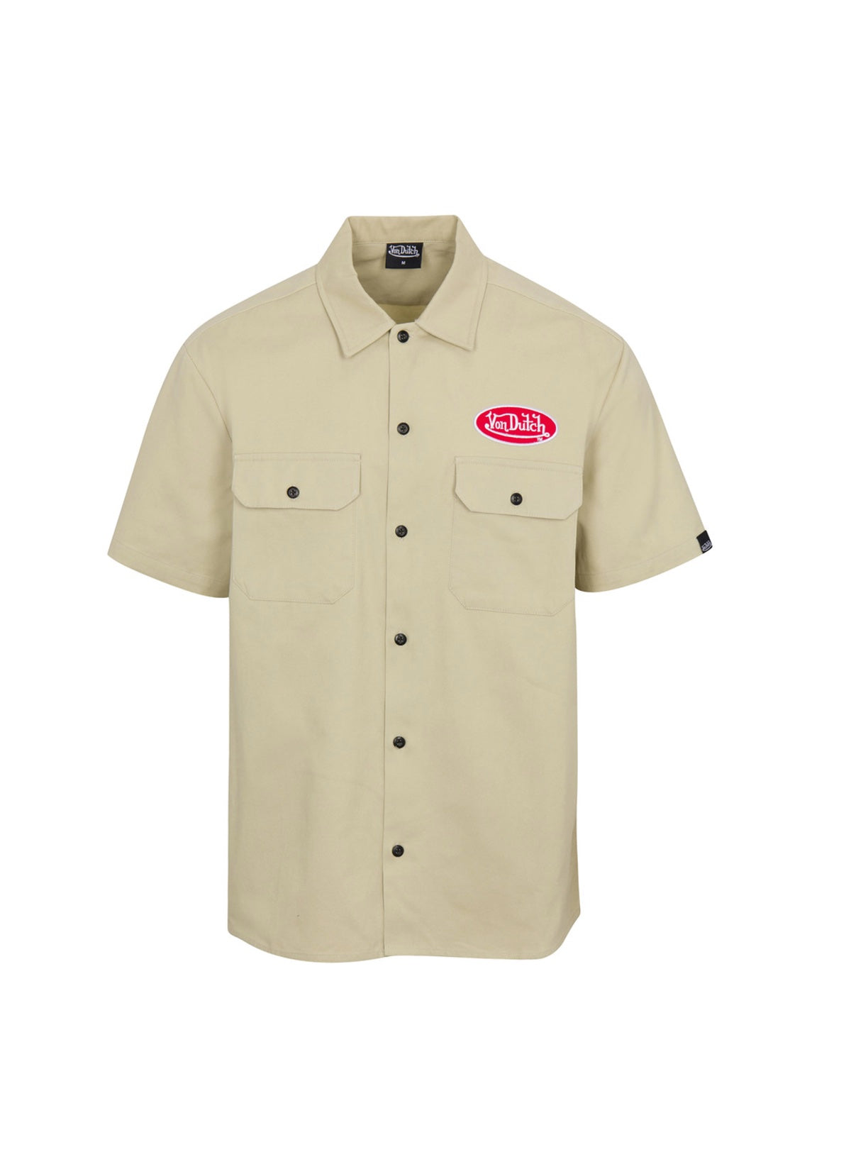 Von Dutch Polo T-Shirt - Mechanic - Tan - VDSLM – Vengeance78