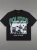 Politics T-Shirt - Mono - Black - 8