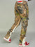 NME Jeans - Monty - Stacked Flare -  Camo, Cream And Khaki - 502