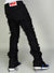 NME Jeans - Wayne - Distressed Stacked - Black - 501